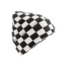 MOD. B531:Black, 65% Recycled polyester / 31% polyacrylic / 3% nylon / 1% elastane, Soft White, One Size